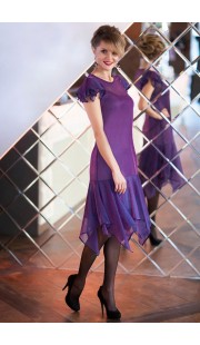Платье Euromoda 192 фиолетовый