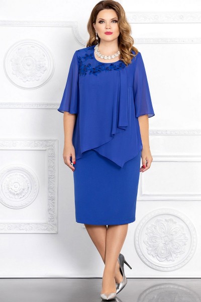 Платье Mira Fashion 4662-2 василёк