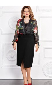 Платье Mira Fashion 4592-2 чёрный