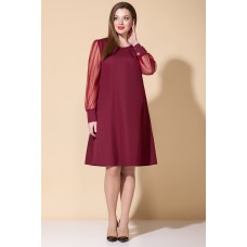 Платье B&F 2036 бордовые тона Платье B&F 2036 бордовые тона
