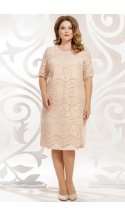 Платье Mira Fashion 4825-2 пудра