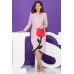 Платье Juliet Style D81 нежно-розовый Платье Juliet Style D81 нежно-розовый