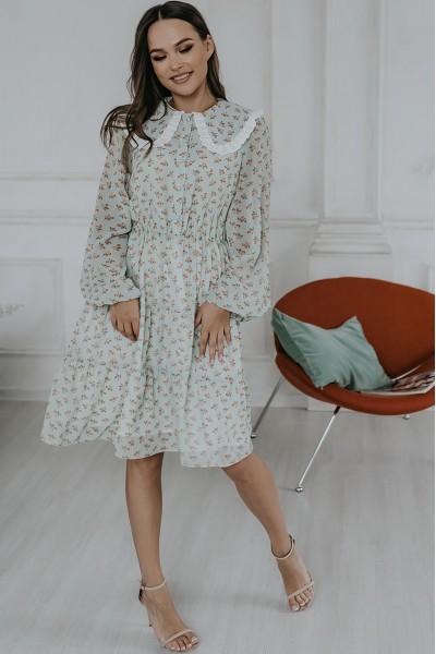 Платье Olga Style 417 Мята