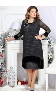 Платье Mira Fashion 4728 чёрный