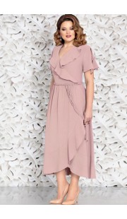 Платье Mira Fashion 4608-2 пудра