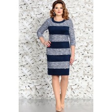 Платье Mira Fashion 4584 синий
