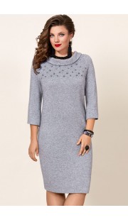 Платье Vittoria Queen 10243 серый