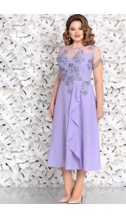 Платье Mira Fashion 4636 бледно-сиреневый