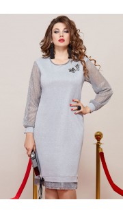 Платье Vittoria Queen 10283 серебро