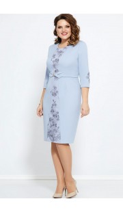 Платье Mira Fashion 4761 голубой