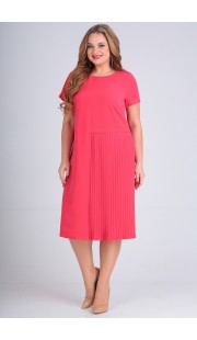 Платье SandyNa 13560 коралловый