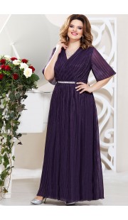 Платье Mira Fashion 4832 тёмно-синий