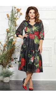 Платье Mira Fashion 4840-2 чёрный