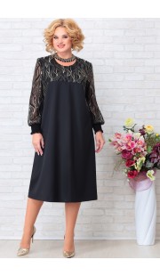 Платье Aira Style 858 сине черный