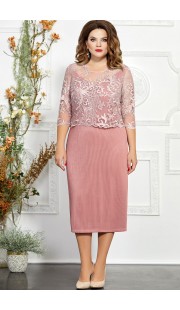 Платье Mira Fashion 4841 розовый