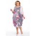 Платье Pretty 435 розовые тона