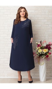 Платье Aira Style 723 синий