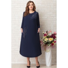 Платье Aira Style 723 синий Платье Aira Style 723 синий