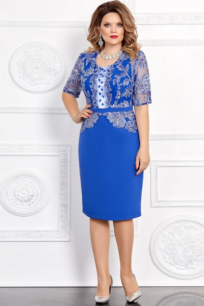 Платье Mira Fashion 4651 васильковый