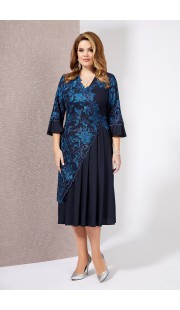 Платье Mira Fashion 5012 синий