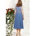 Платье Mira Fashion 4829 василёк
