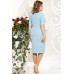 Платье Mira Fashion 4817 голубой