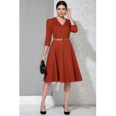 Платье B&F 3059 терракот