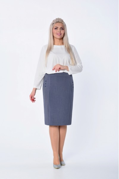 Юбка ELITE MODA 3594 маренго