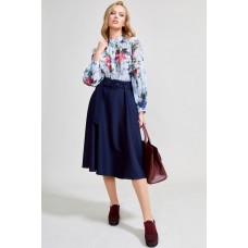 Юбка Teffi style 1595 синий Юбка Teffi style 1595 синий