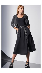 Юбка DiLiaFashion 0135-0 графит
