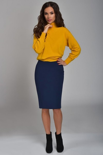 Юбка Teffi style 1340 синий