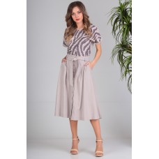 Юбка SandyNa 13730 бежевый Юбка SandyNa 13730 бежевый